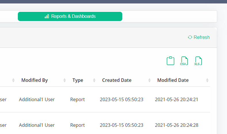 Export Salesforce reports to Excel