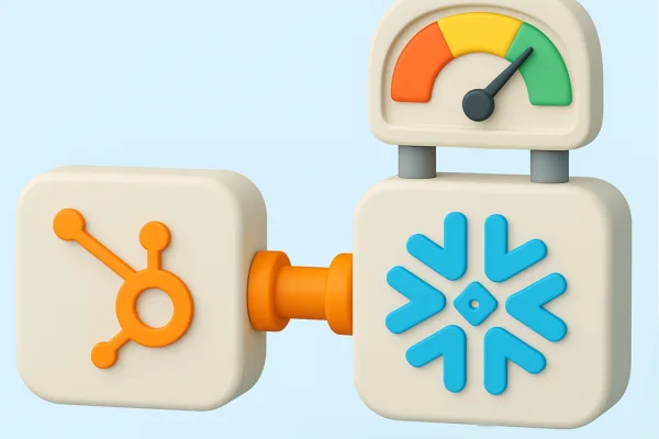 Hubspot Cohort analytics on Snowflake
