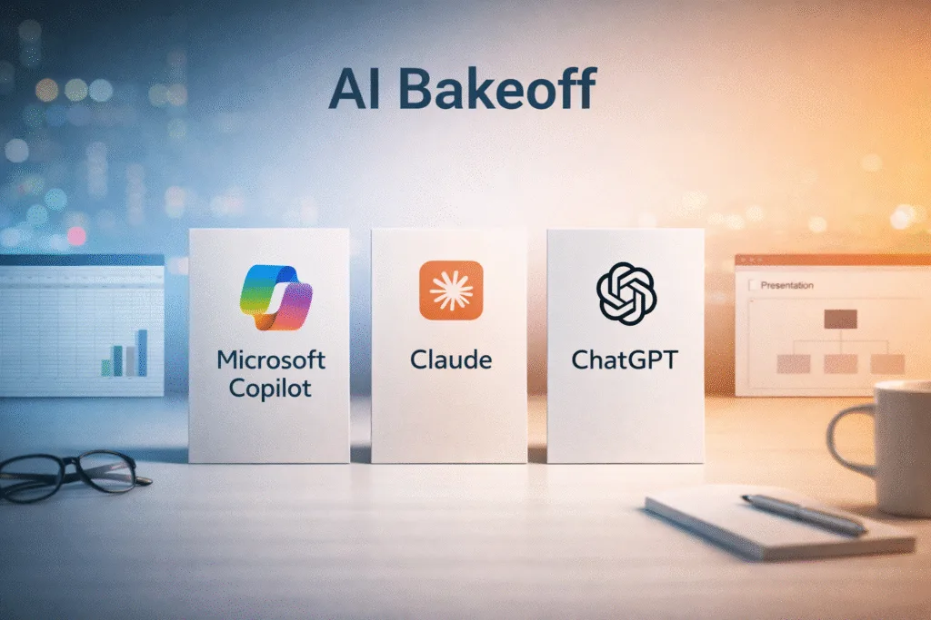 AI Bakoff with MS CoPilot